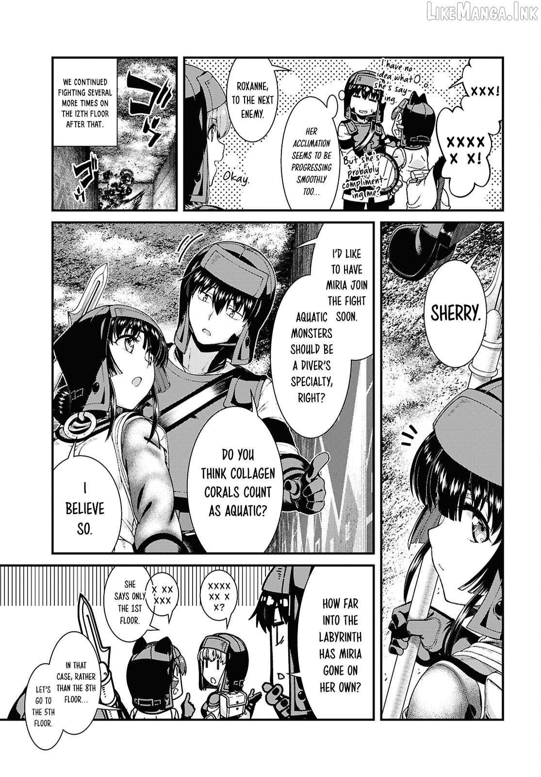 A Harem in the Fantasy World Dungeon, Chapter 111 image 10